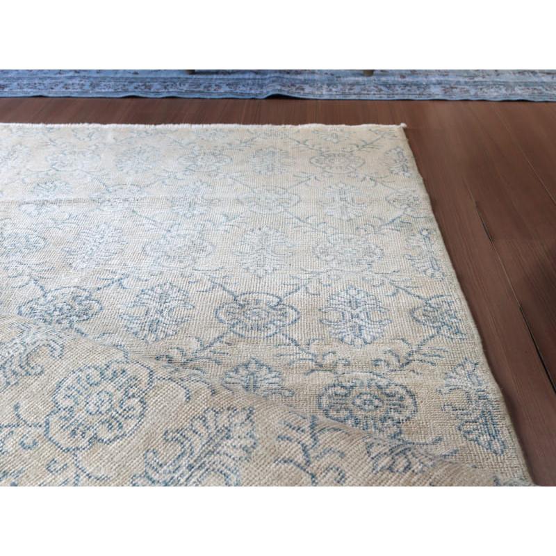 オーバーダイド　ヴィンテージラグ　グレーベージュ トルコ手織り絨毯　アップサイクル | ブランド登録なし | 09