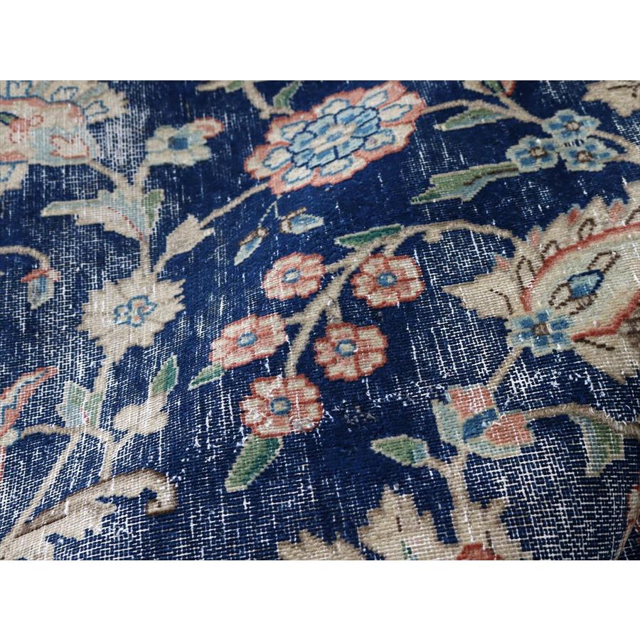 オーバーダイド アップサイクル 163x136cm ヴィンテージラグ イランの手織り絨毯 |  | 06