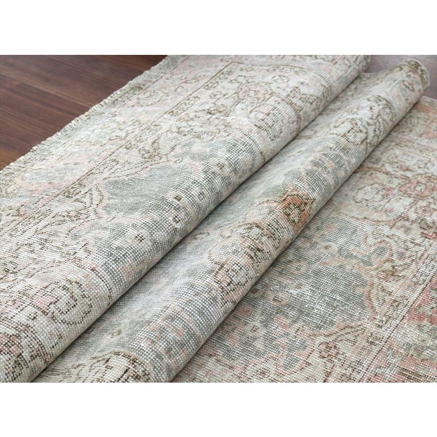 オールドラグ ヴィンテージウォッシュ 193x116cm ウスパルタ 花のメダリオン |  | 10