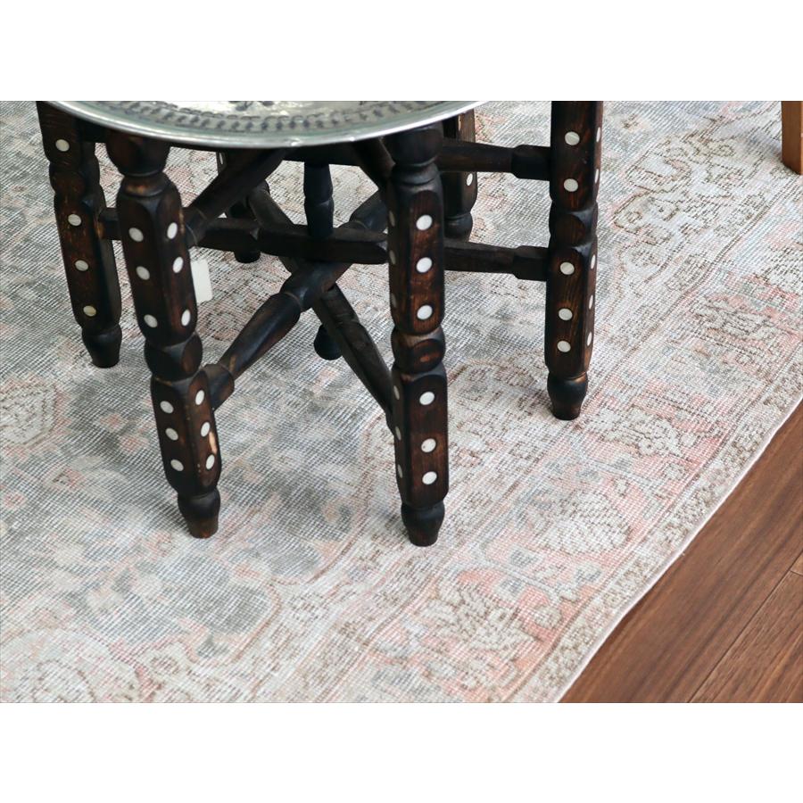 オールドラグ ヴィンテージウォッシュ 193x116cm ウスパルタ 花のメダリオン |  | 06