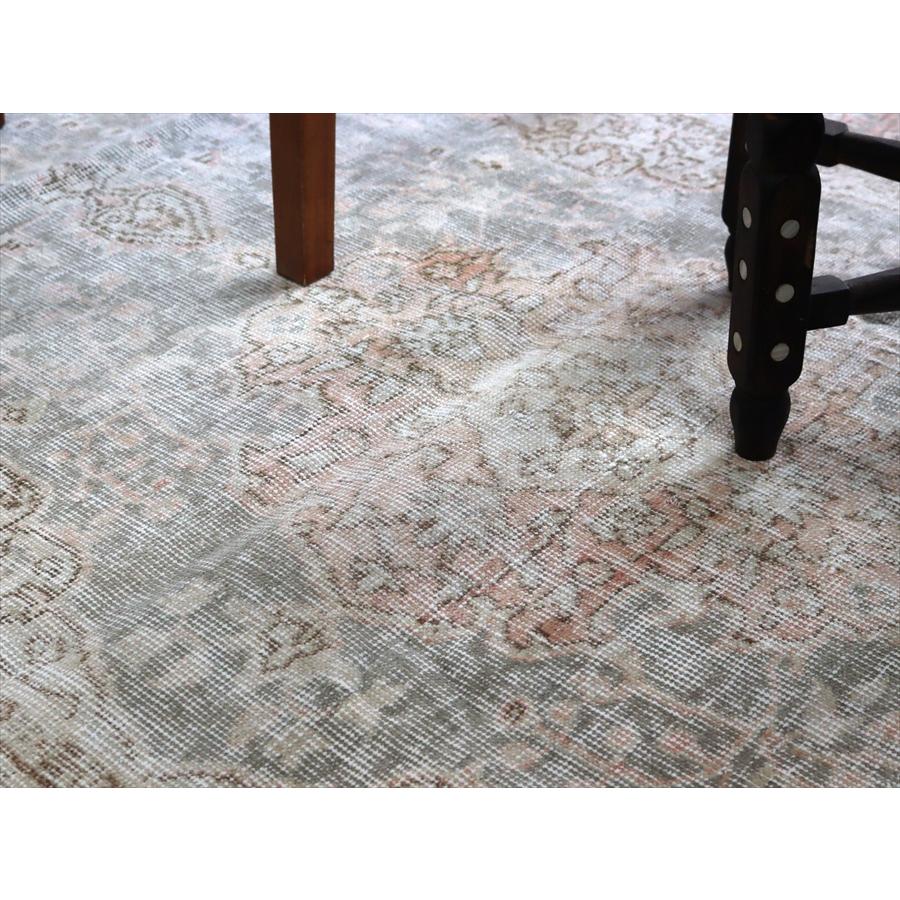 オールドラグ ヴィンテージウォッシュ 193x116cm ウスパルタ 花のメダリオン |  | 08