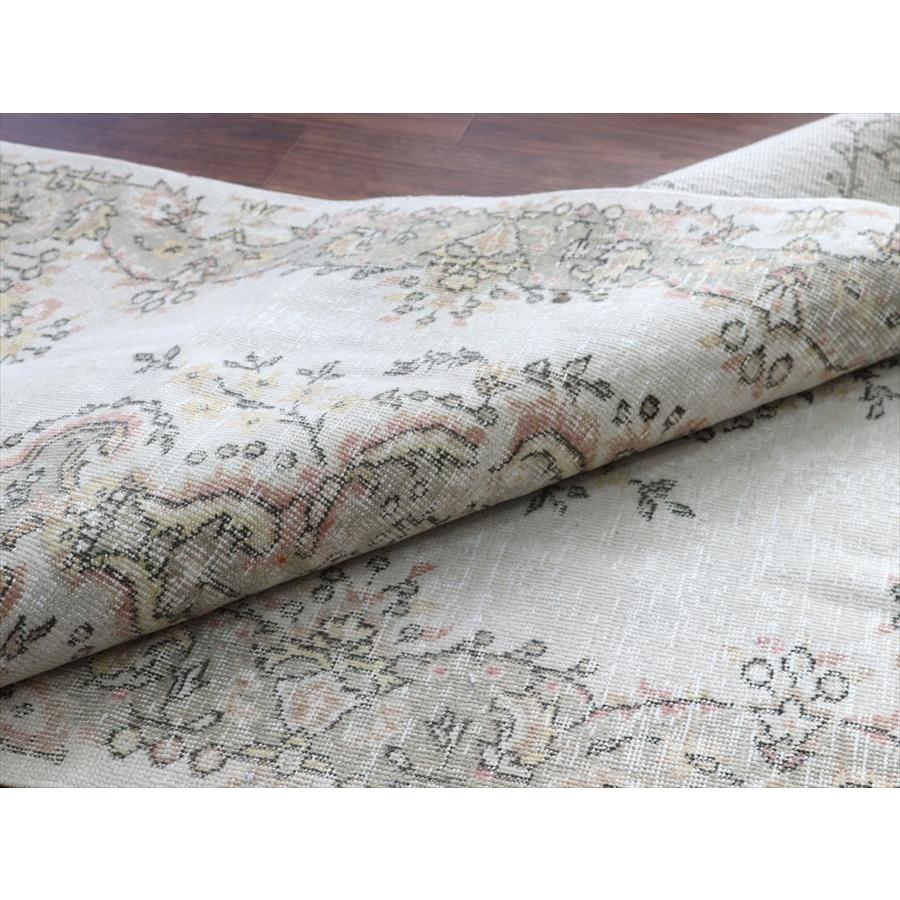 オールドラグ ヴィンテージウォッシュ 186x118cm ウスパルタ トルコ手織り絨毯 |  | 10