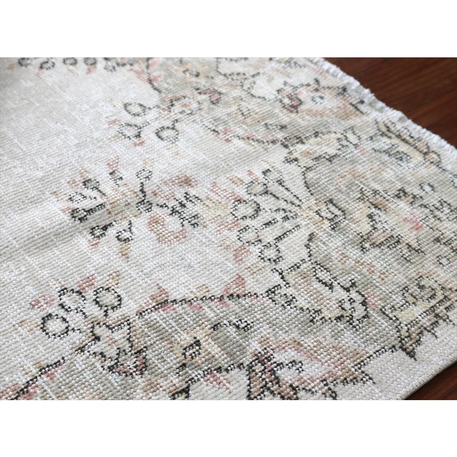 オールドラグ ヴィンテージウォッシュ 186x118cm ウスパルタ トルコ手織り絨毯 |  | 11