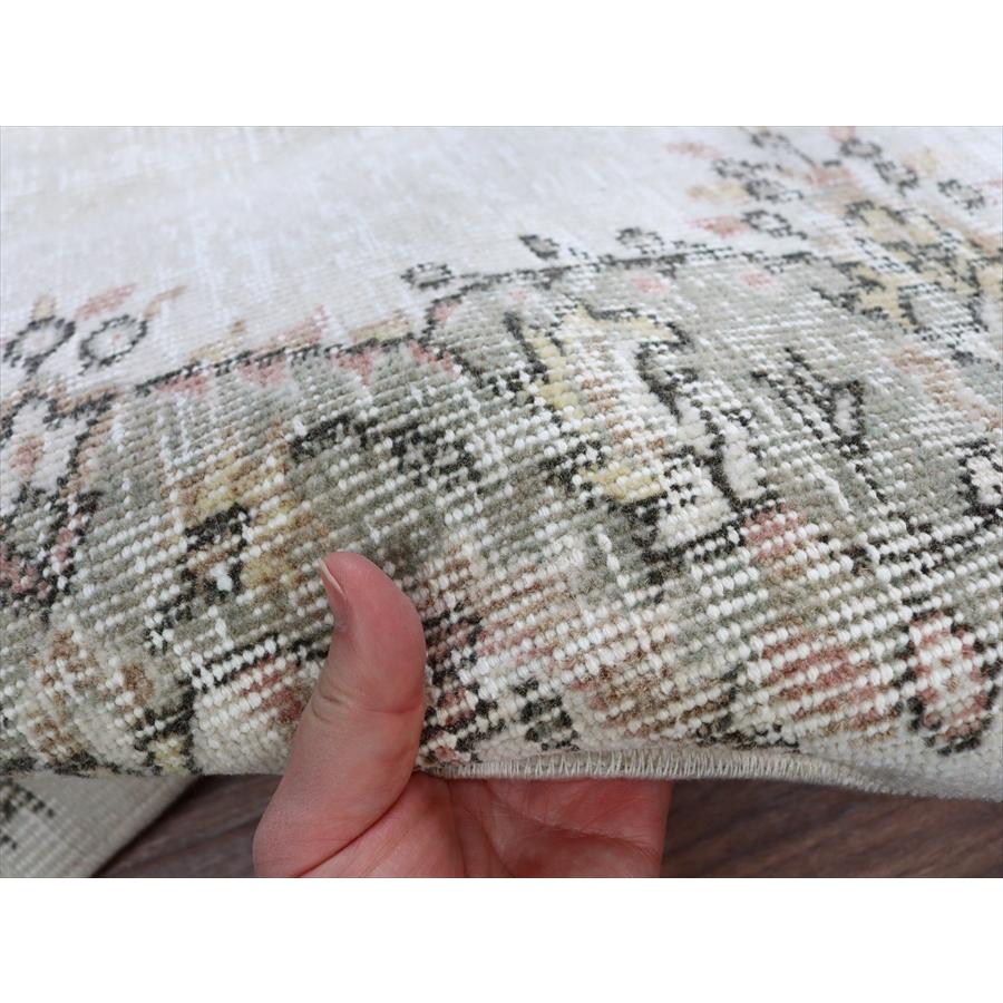 オールドラグ ヴィンテージウォッシュ 186x118cm ウスパルタ トルコ手織り絨毯 |  | 09