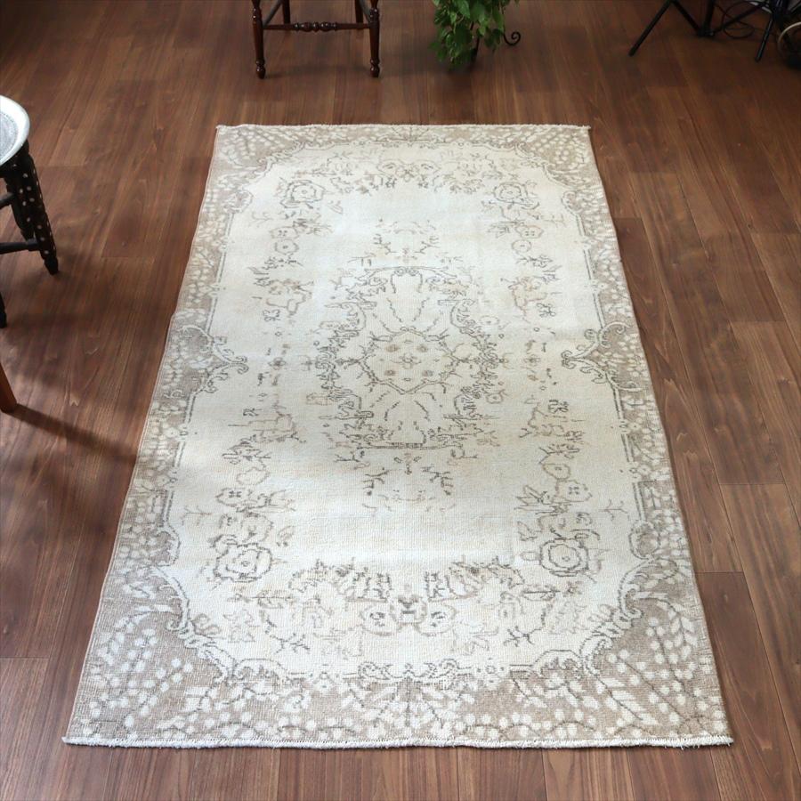 オールドラグ ヴィンテージウォッシュ 210x120cm ウスパルタ トルコ手織り絨毯 | 