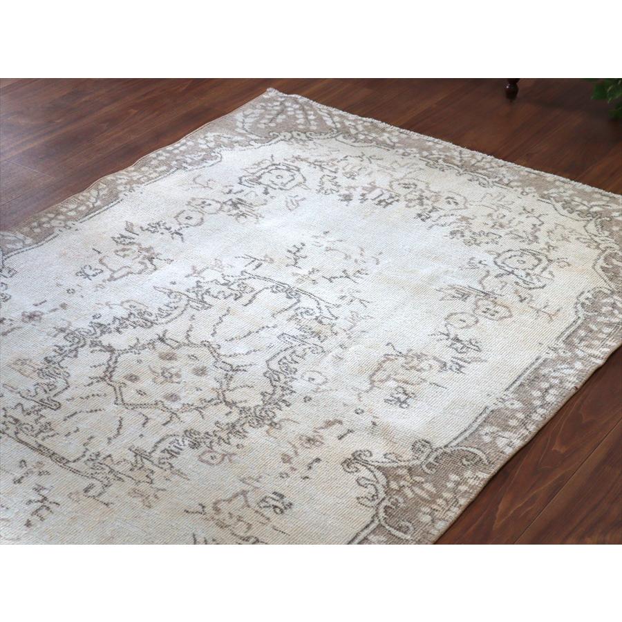 オールドラグ ヴィンテージウォッシュ 210x120cm ウスパルタ トルコ手織り絨毯 |  | 02