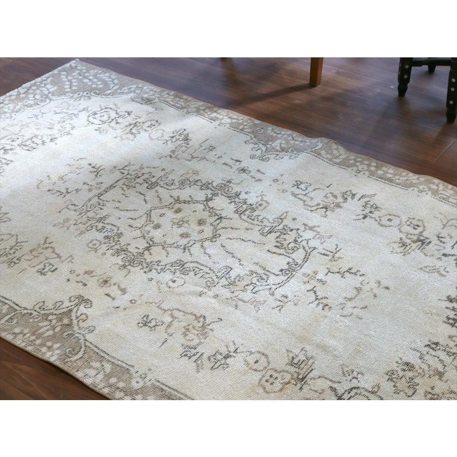 オールドラグ ヴィンテージウォッシュ 210x120cm ウスパルタ トルコ手織り絨毯 |  | 05