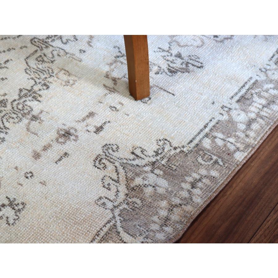 オールドラグ ヴィンテージウォッシュ 210x120cm ウスパルタ トルコ手織り絨毯 |  | 07