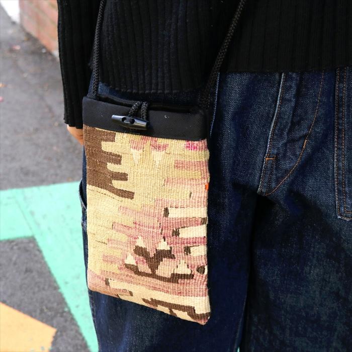 オールドキリムのポシェットSサイズ/Turkish Old Kilim Pochette Small size  20x16cm シブリヒサル | ブランド登録なし | 03