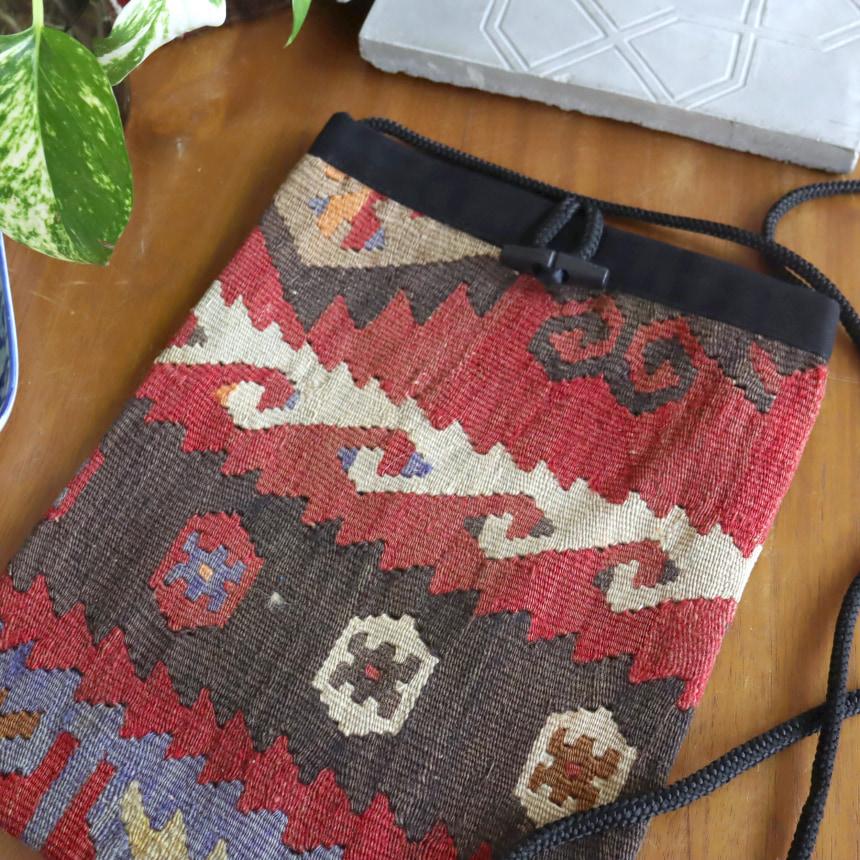 オールドキリム ポシェットMサイズシワス | ブランド登録なし | 02