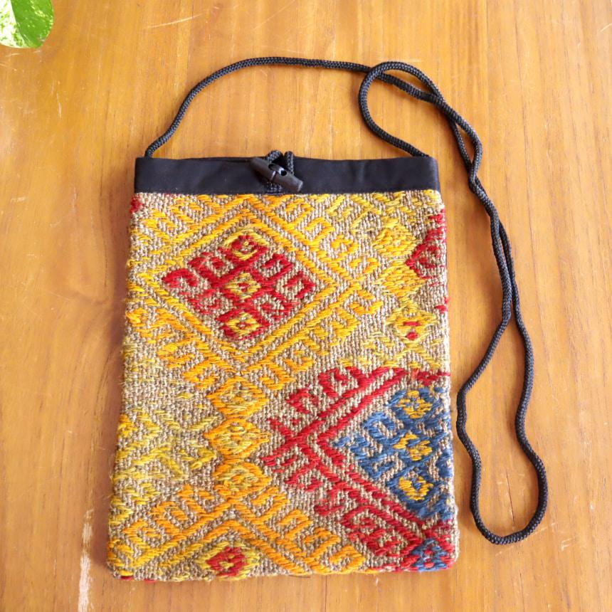 オールドキリム ポシェットMサイズコンヤ | ブランド登録なし