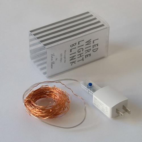 LEDストリングライト イルミネーションライト 10m 100球 ＵＳＢ接続式ＡＣアダプター付 | ブランド登録なし | 04