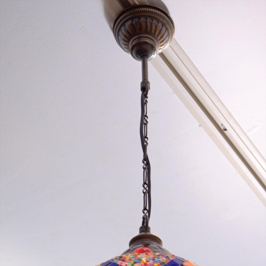 トルコランプ モザイクガラスランプ ペンダントランプ カラフル