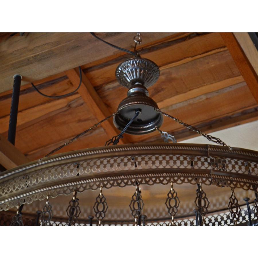 トルコランプ モザイクランプ モザイクガラスランプシャンデリア 12灯