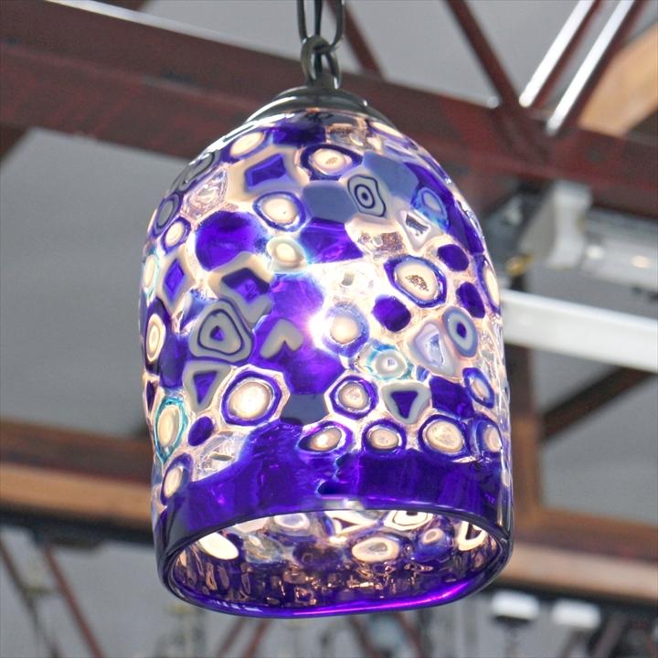 無料発送 イタリア ベネチアンガラス MURANO ランプシェード