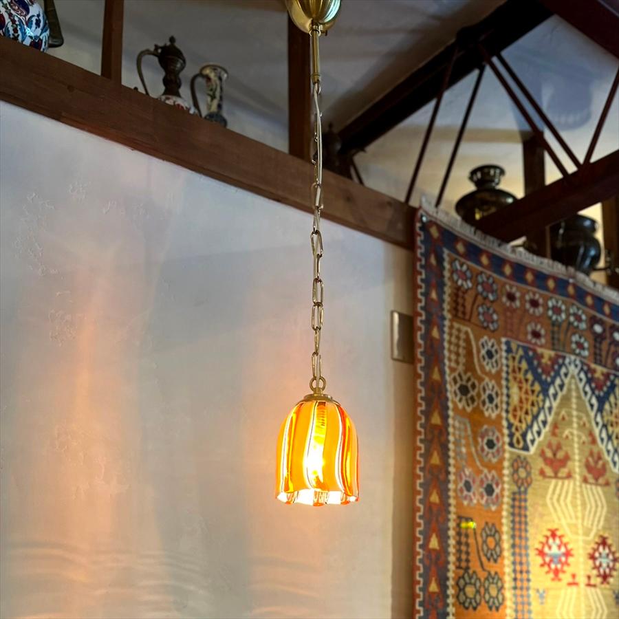 ベネチアングラス　ぺンダントライト　シェード ベネチアン ガラスシェード Venetian Glass Shade φ11cm ラッティモ