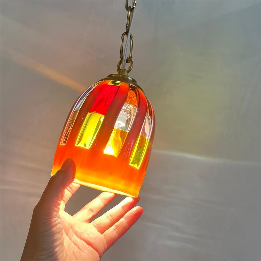ベネチアン ガラスシェード Venetian Glass Shade φ10cm/ラッティモ