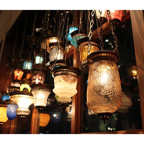 アンティークガラスのトルコランプ サーモンピンク | ブランド登録なし | 01