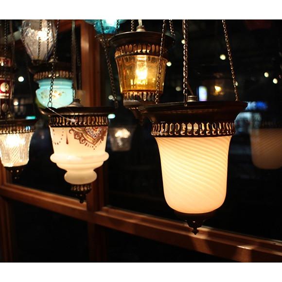 アンティークガラスのトルコランプ ペールピンク 灯具別売り | ブランド登録なし | 01