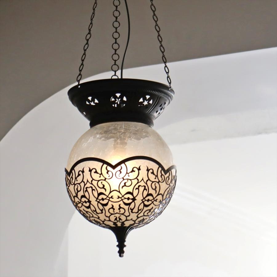 オットマンクラシック ガラスシェードランプ ペンダントライト ペンダントランプ 1灯 Ottoman Classic Traditional Turkish Lamp | 