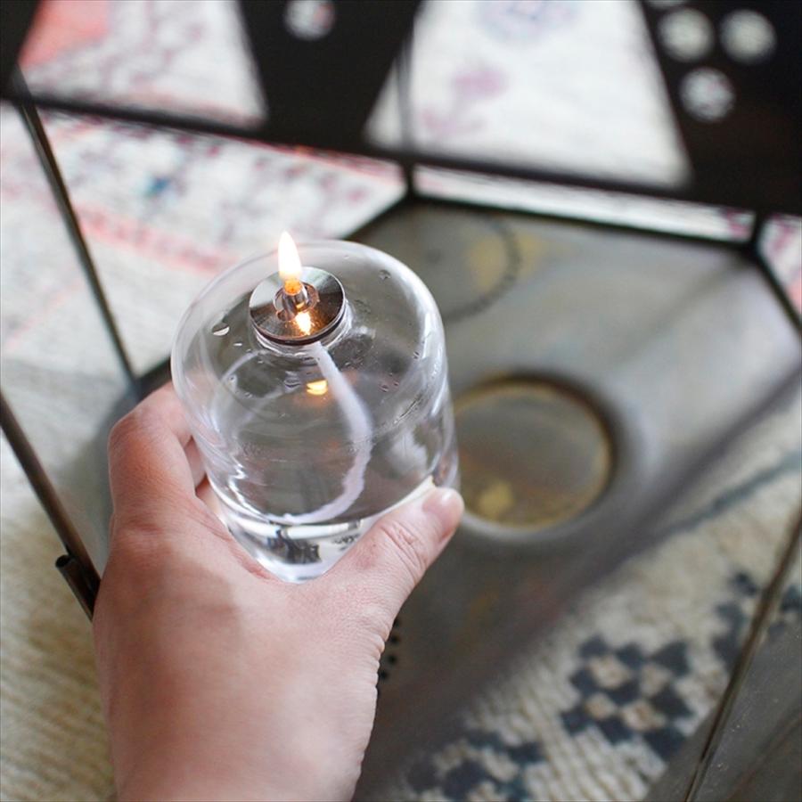 アラブ風ガラスランタン/ブラスランプ 銅製品 高さ53cm トルコ製