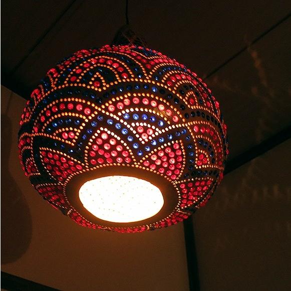 ひょうたんランプ 天井照明 エスニック照明 素材を活かした天然色 トルコ ボドルム産 手作り 一点もの Lpkb45 インプレッションオブギャベ 通販 Yahoo ショッピング