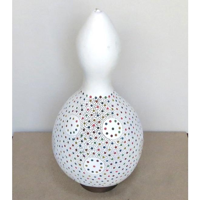 ひょうたんランプ/天井照明　エスニック照明  ホワイトペイント トルコ/ボドルム産　手作り　一点もの | ブランド登録なし | 04