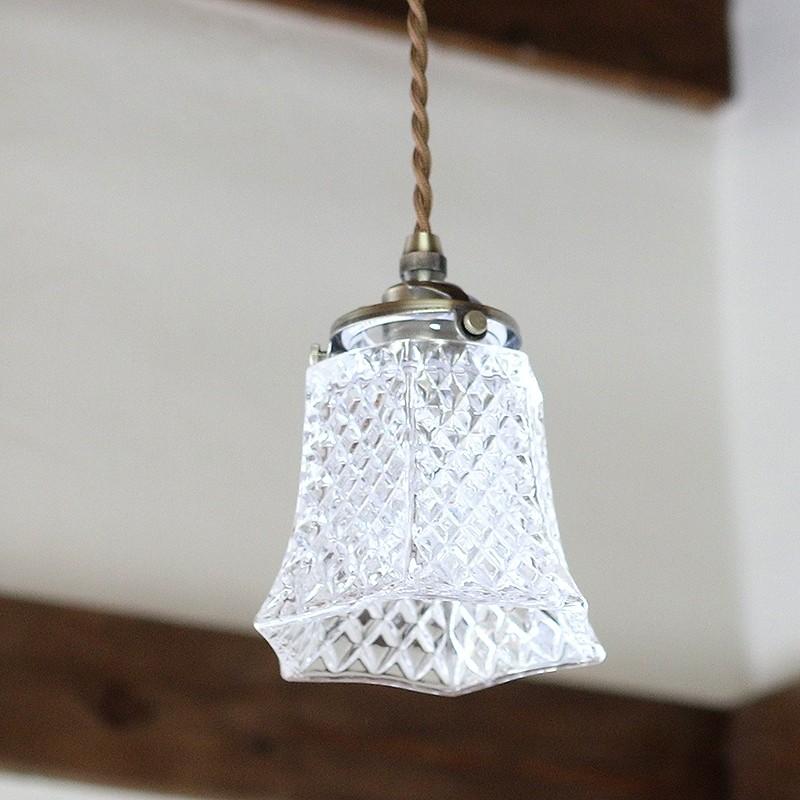 ガラスシェード ペンダントライト 1灯 Faros（ファロス） アンティーク