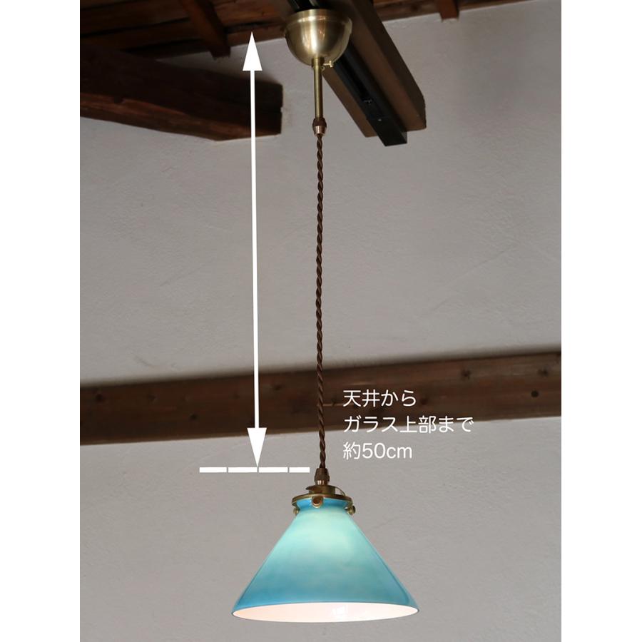 ガラスシェード ペンダントライト 1灯　DORIS （ドリス） アンティーク調 レトロなデザイン 引掛けシーリング付き E17 | ブランド登録なし | 08