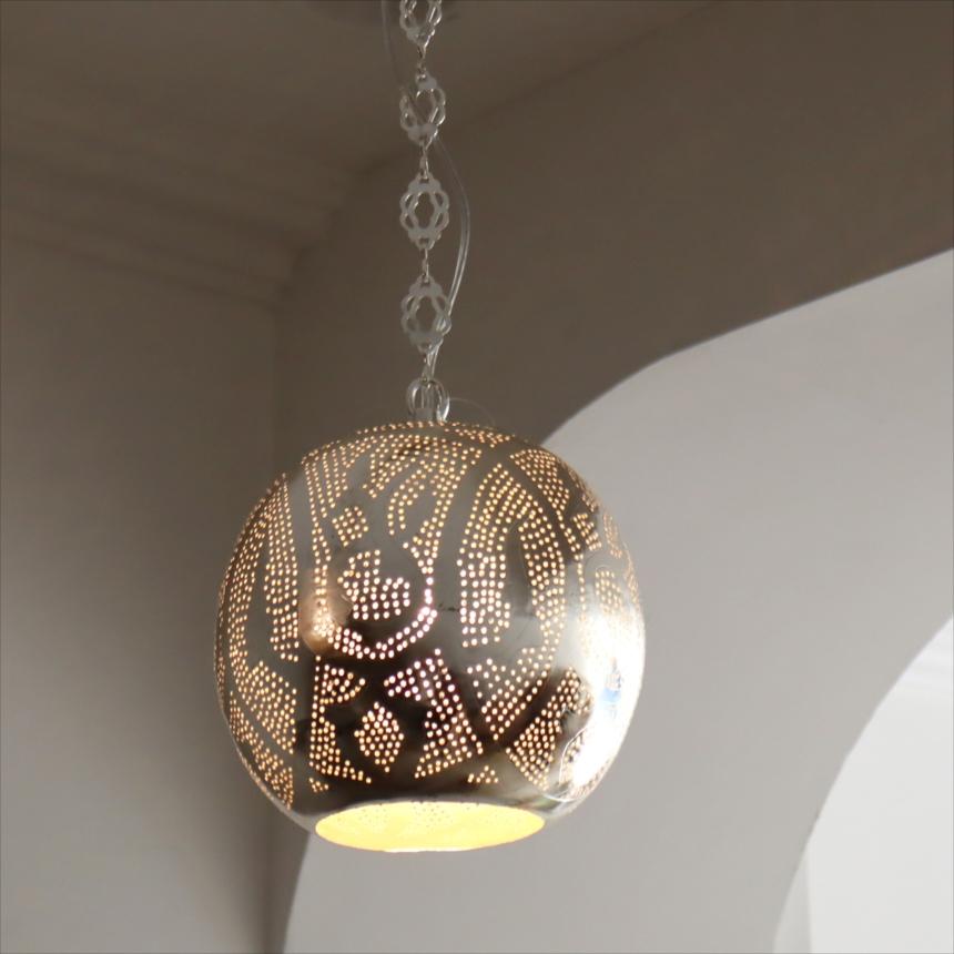 【超美品】定価29,000円！モロッコランプ 真鍮メタルシェード メタルシェード モロッコランプ Moroccan Metal shade Lamps