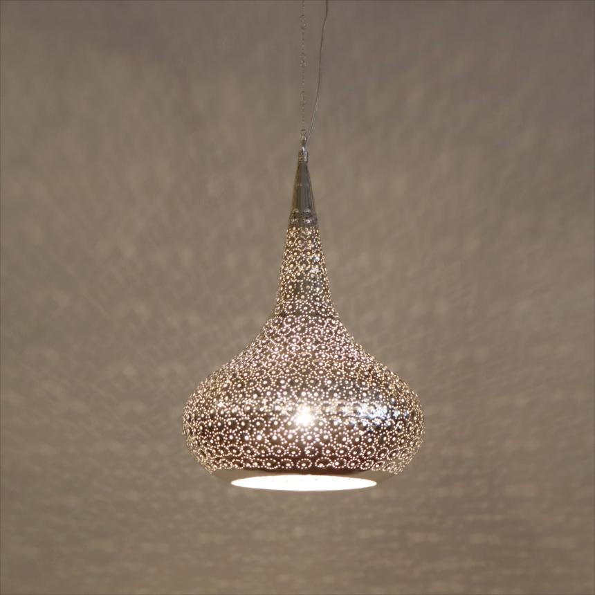 モロッコランプ メタルシェード　ペンダントランプパゴダ形　パイナップル | 