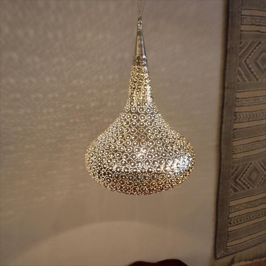 モロッコランプ メタルシェード　ペンダントランプパゴダ形　パイナップル |  | 03