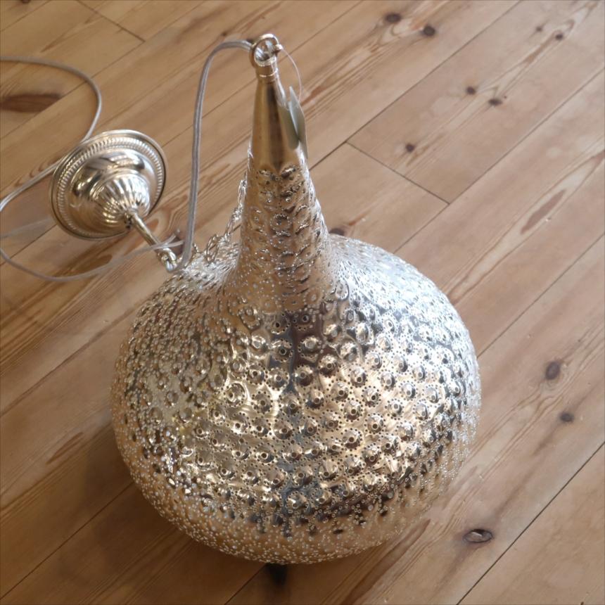 モロッコランプ メタルシェード　ペンダントランプパゴダ形　パイナップル |  | 04