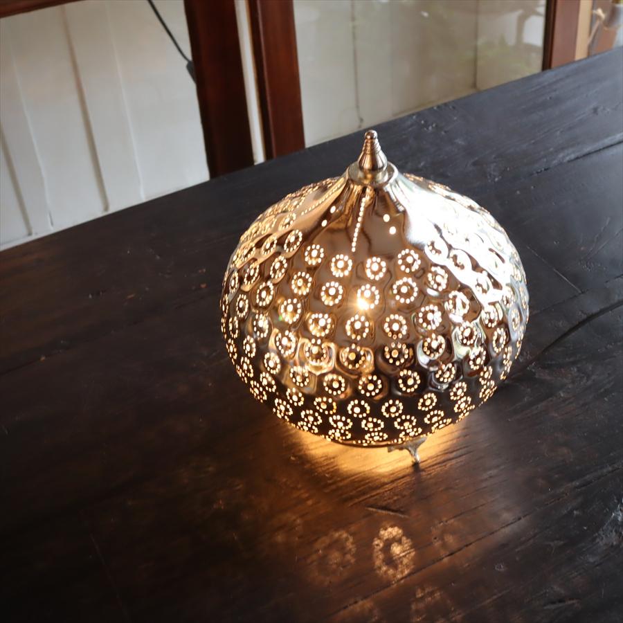 モロッコランプ テーブルランプ  Moroccan Lamps ソアン　玉ねぎ形パイナップル　 |  | 01