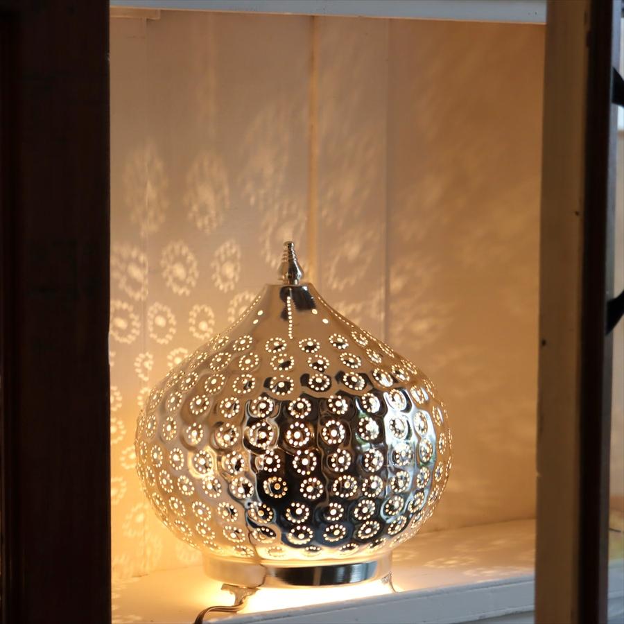 モロッコランプ テーブルランプ  Moroccan Lamps ソアン　玉ねぎ形パイナップル　 |  | 03