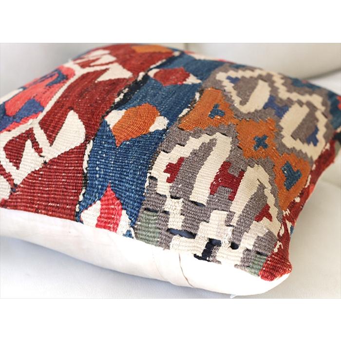オールドキリムクッションカバー40cmアンタルヤ サチカラ ドラゴンモチーフ | ブランド登録なし | 04
