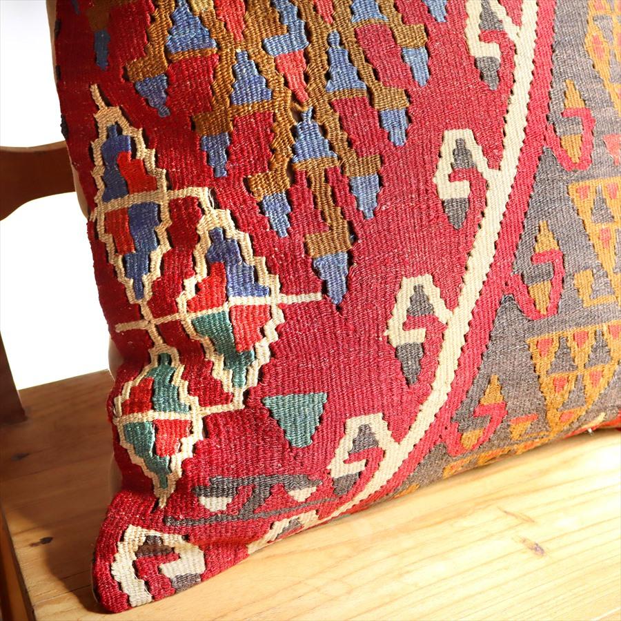 クッションカバー 50cmサイズ オールドキリム ウール ヴィンテージ カイセリ ドラゴンの爪 | ブランド登録なし | 01