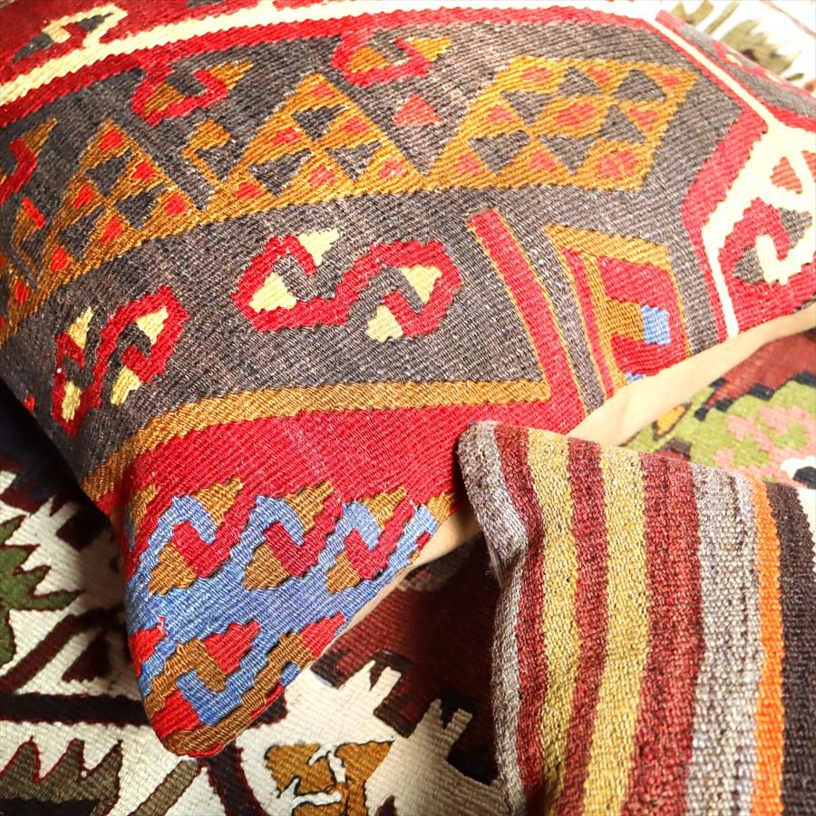 クッションカバー 50cmサイズ オールドキリム ウール ヴィンテージ カイセリ ドラゴンの爪 | ブランド登録なし | 03