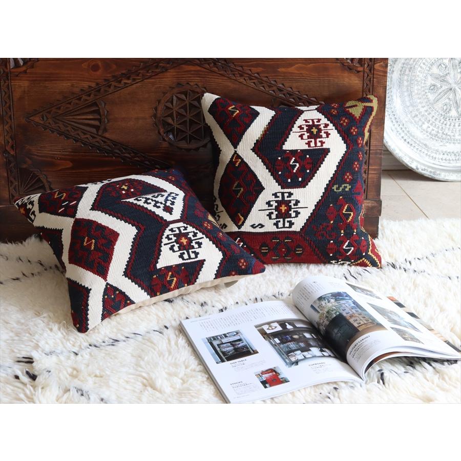 オールドキリム クッションカバー 40cmサイズ Old Kilim Cushion マラテヤ | ブランド登録なし | 03