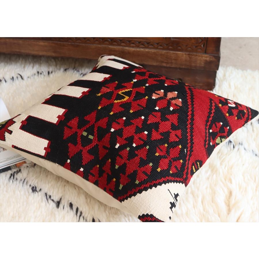 オールドキリム クッションカバー 40cmサイズ Old Kilim Cushion マラテヤの画像