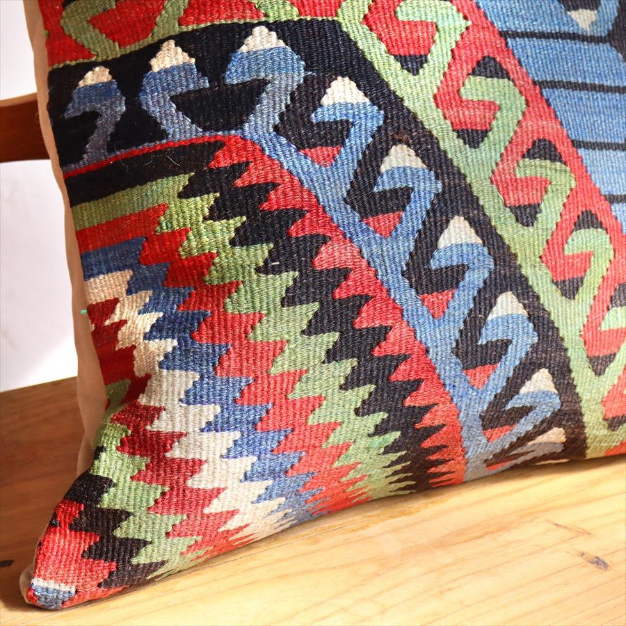 クッションカバー 50cmサイズ オールドキリム ウール ヴィンテージ エシュメ 複雑なドラゴンの爪 | ブランド登録なし | 01