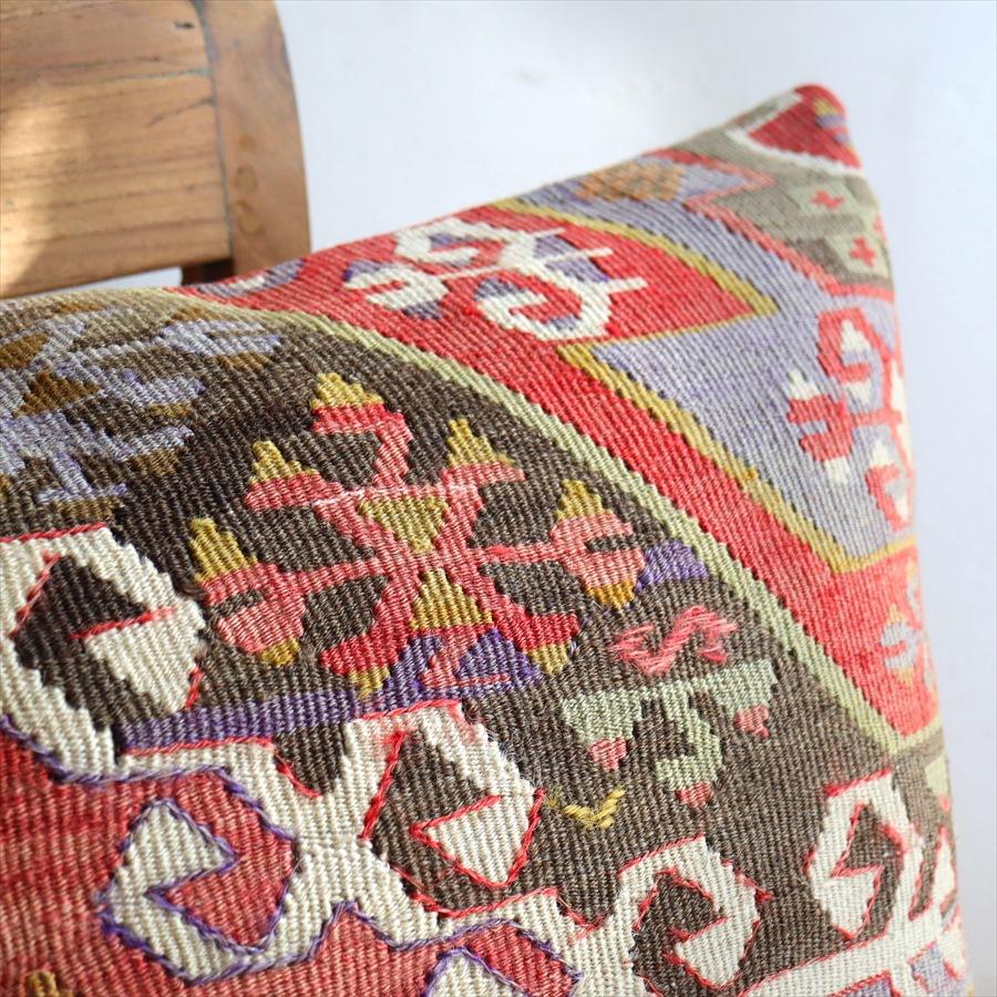 クッションカバー 50×40cmサイズ オールドキリム ウール ヴィンテージ カイセリ ドラゴンの爪 | ブランド登録なし | 01