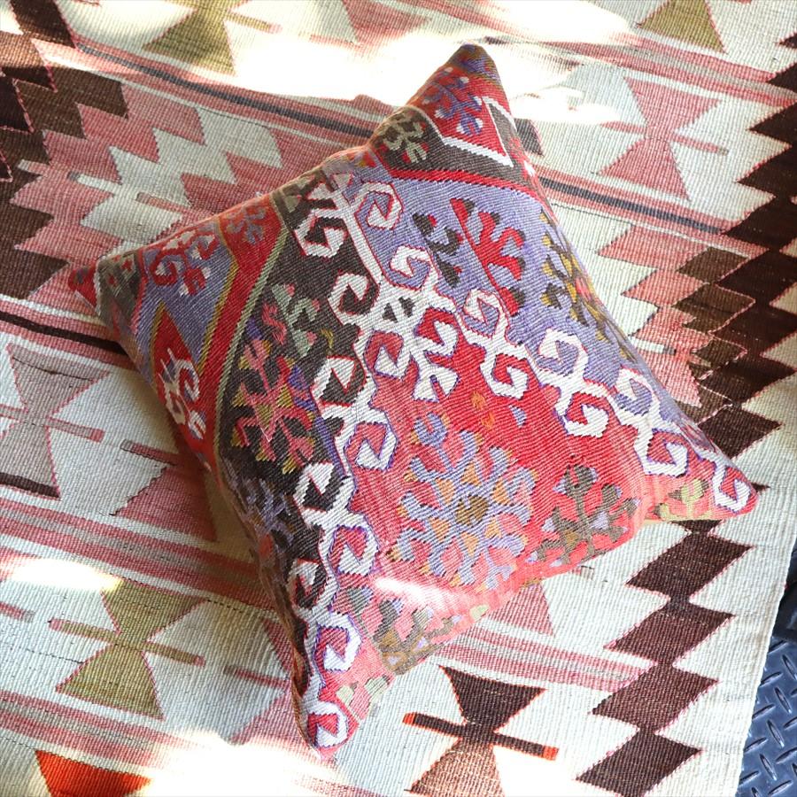 クッションカバー 50×40cmサイズ オールドキリム ウール ヴィンテージ カイセリ ドラゴンの爪 | ブランド登録なし | 02