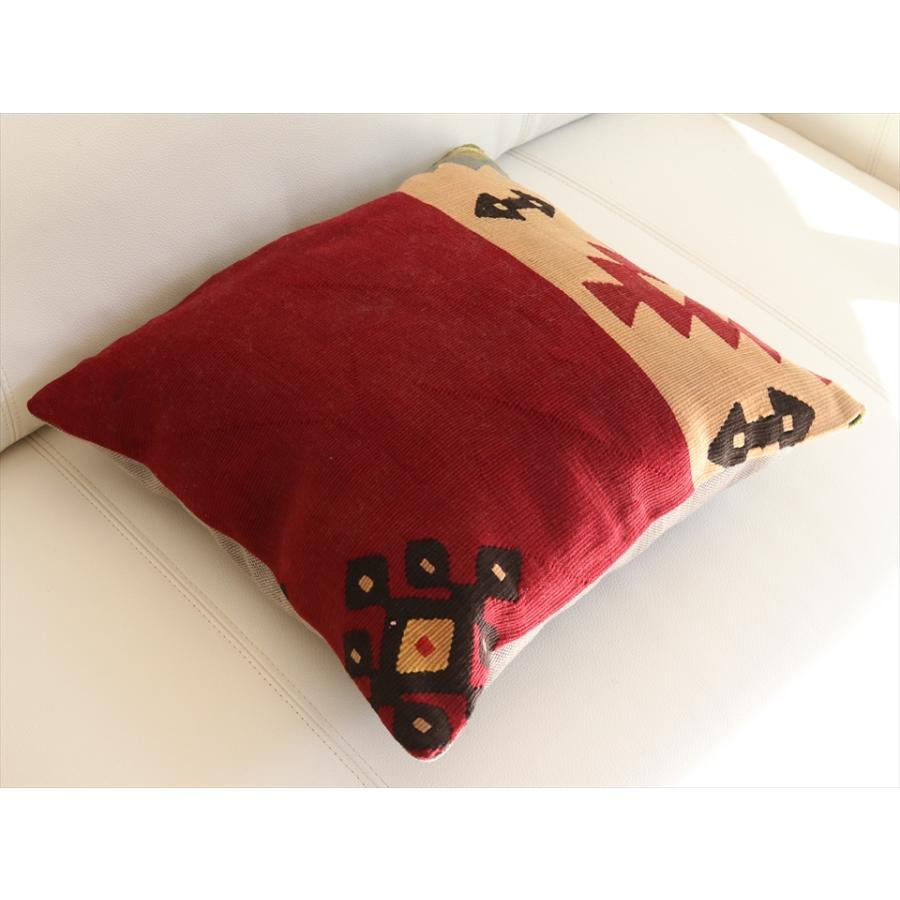 アンティークキリムクッションカバー40cmサイズ/Old Kilim Cushion シャルキョイ | ブランド登録なし | 03