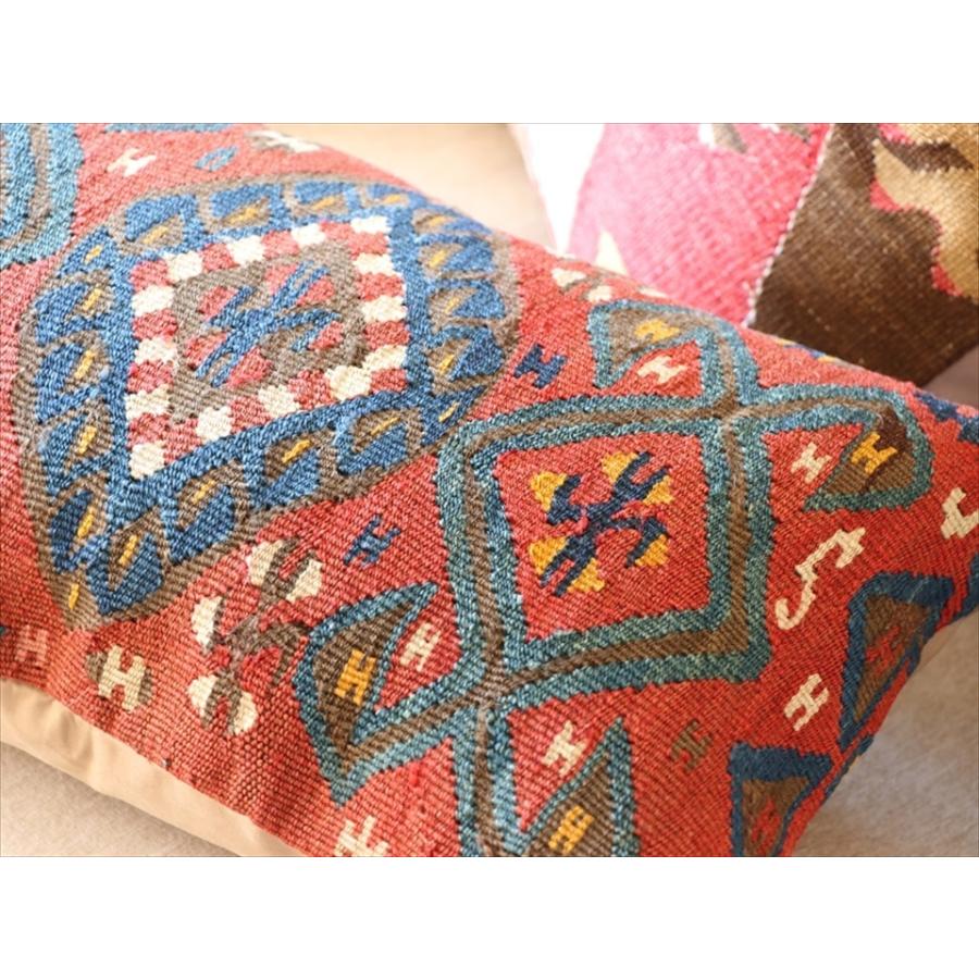 オールドキリムクッション 長方形 Turkish Old Kilim Cushion50x31cm ハッキャリ | ブランド登録なし | 02