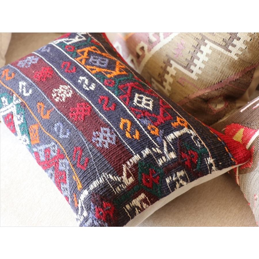 オールドキリムクッション 長方形 Turkish Old Kilim Cushion50x30cm バルケスィル | ブランド登録なし | 02