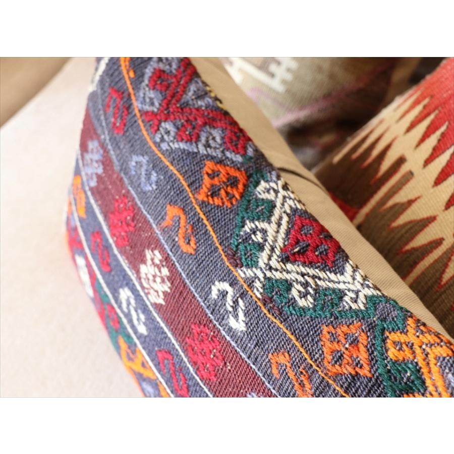 オールドキリムクッション 長方形 Turkish Old Kilim Cushion50x30cm バルケスィル | ブランド登録なし | 03