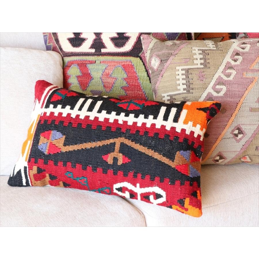 オールドキリムクッション 長方形 Turkish Old Kilim Cushion 50×30cm　カイセリ | ブランド登録なし | 01