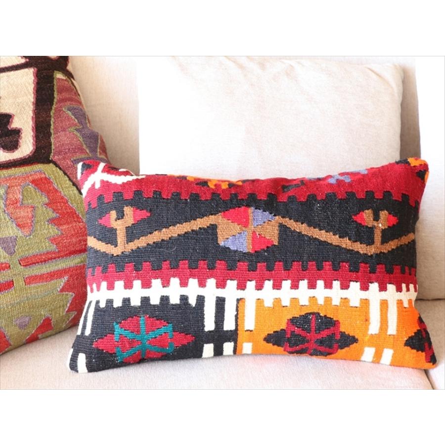 オールドキリムクッション 長方形 Turkish Old Kilim Cushion 50×30cm　カイセリ | ブランド登録なし | 02