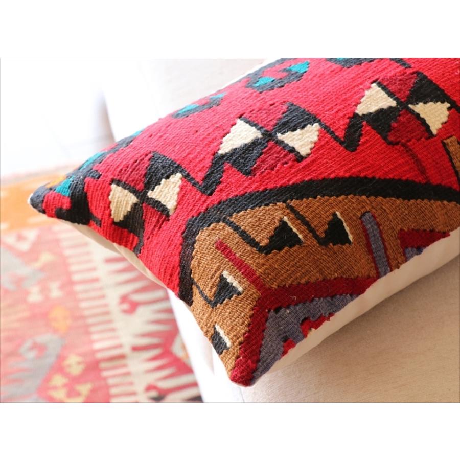 オールドキリムクッション 長方形 Turkish Old Kilim Cushion 50×30cm　カイセリ | ブランド登録なし | 03